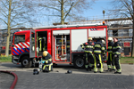 Melding 14.17 Prio 1 Woningbrand Meterkast Tsjerk Hiddesstraat Kollum